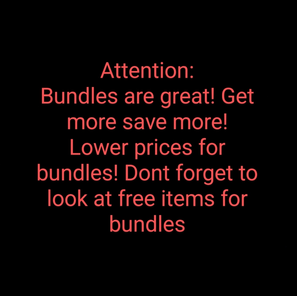 Attention: Bundle Deals Available